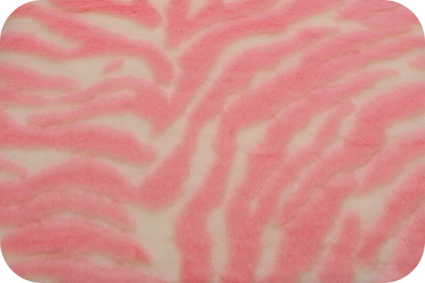 Bengal Faux Fur Pink/White